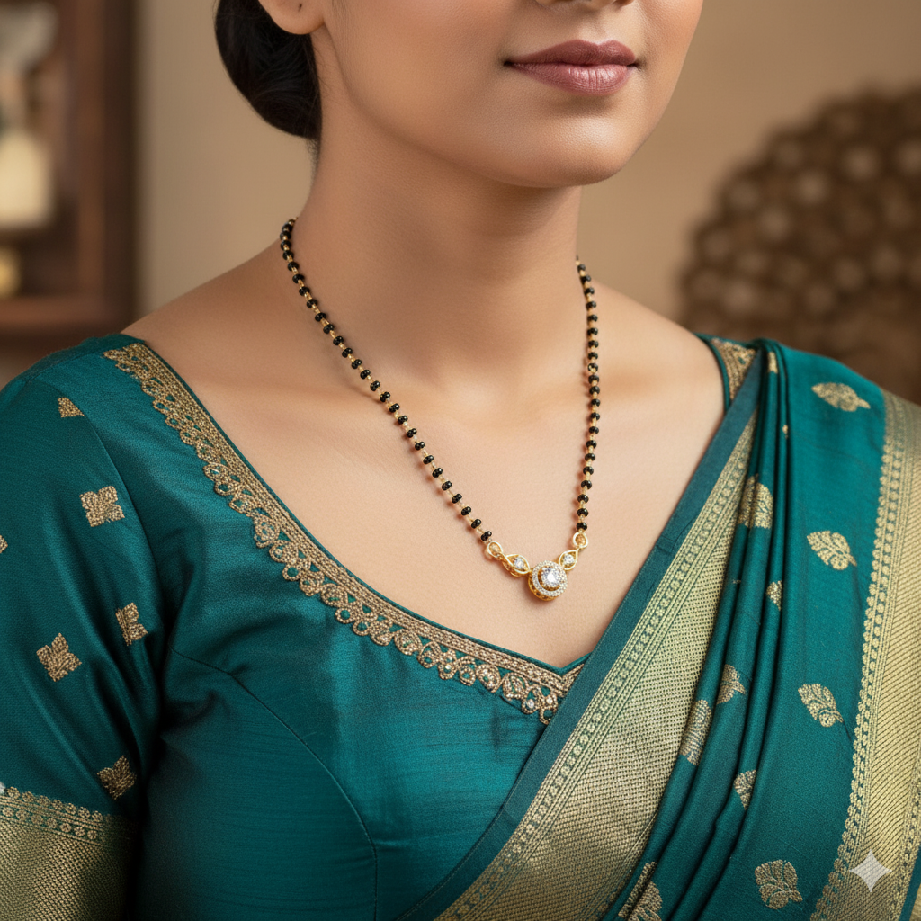 SST 446 | SPARKLING MANGALSUTRA