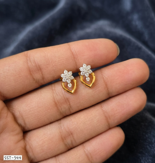 SST 544 | HEARTSHINE GEM EARRINGS