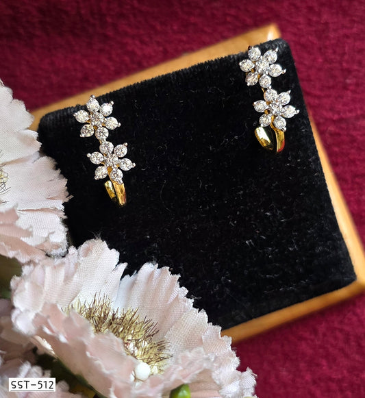 SST 512 | FLOWER STUDED EARRINGS