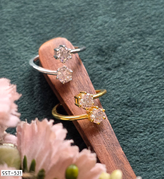 SST 531 | TWIN SPARKLE RING