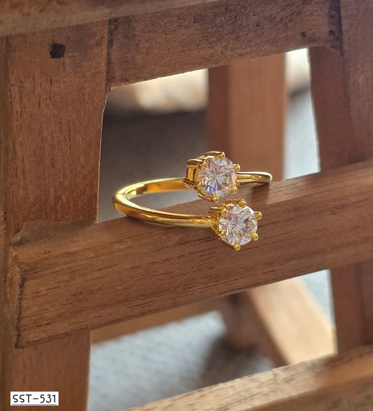 SST 531 | TWIN SPARKLE RING