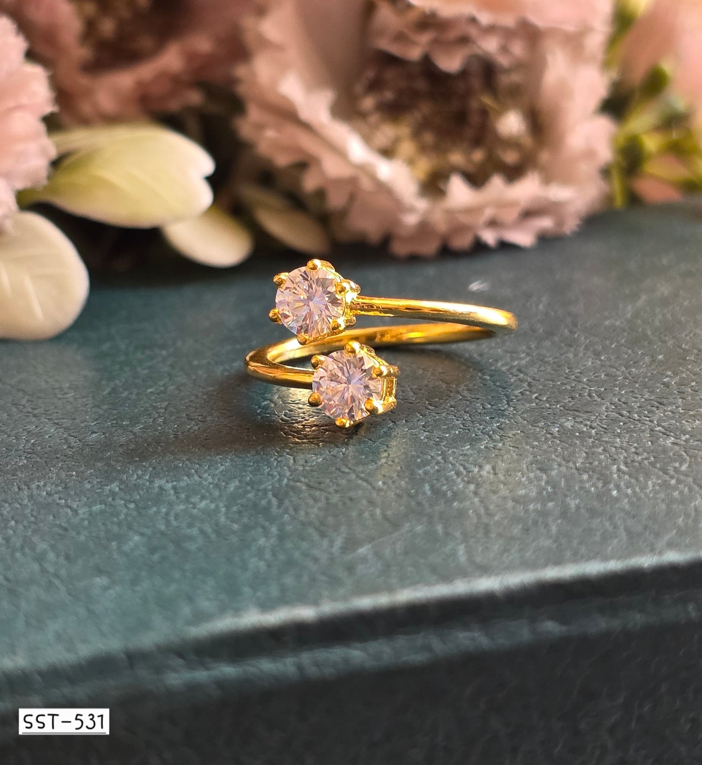 SST 531 | TWIN SPARKLE RING