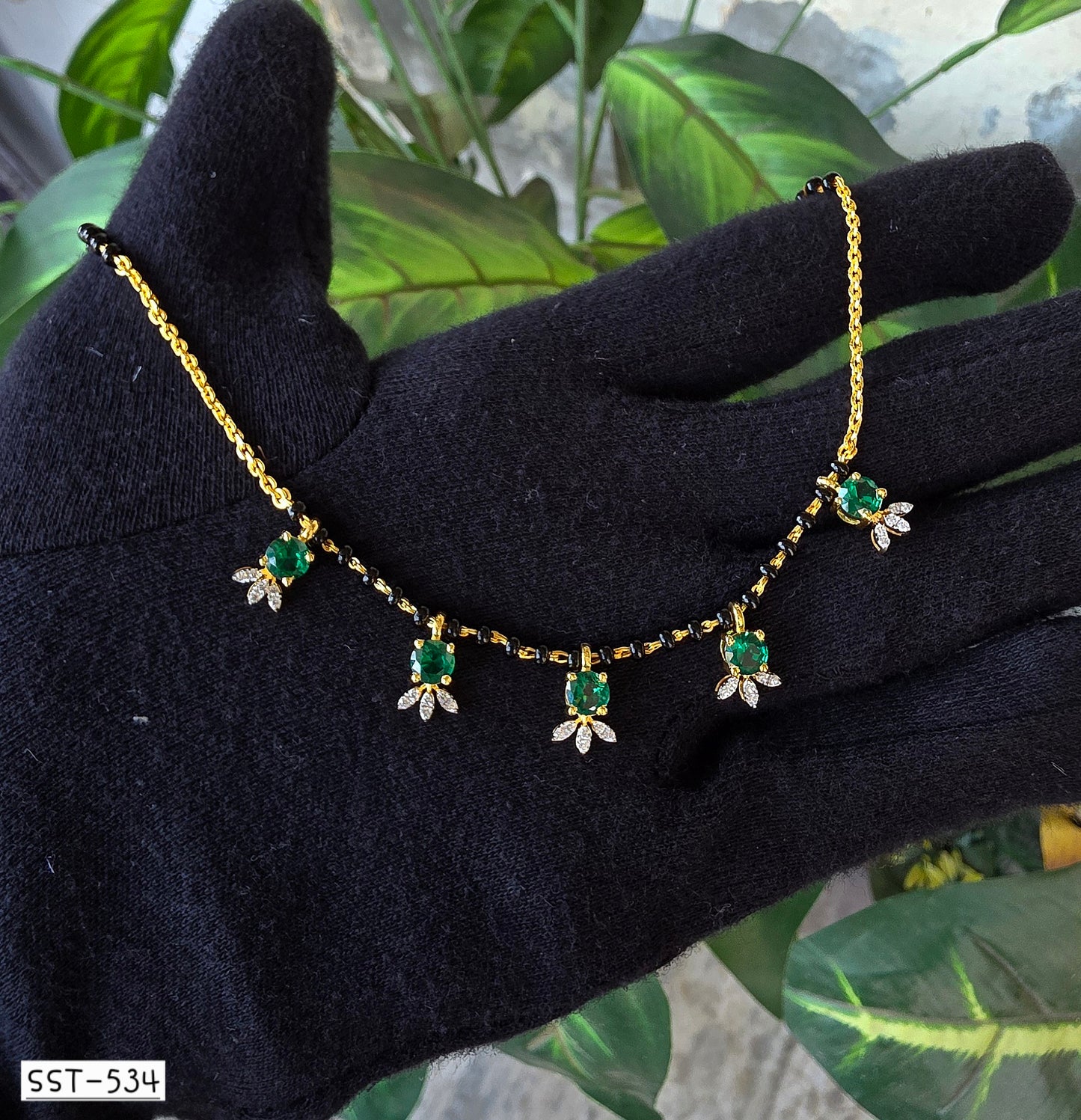 SST 534GREEN | EMERALD GRACE TANMANIYA