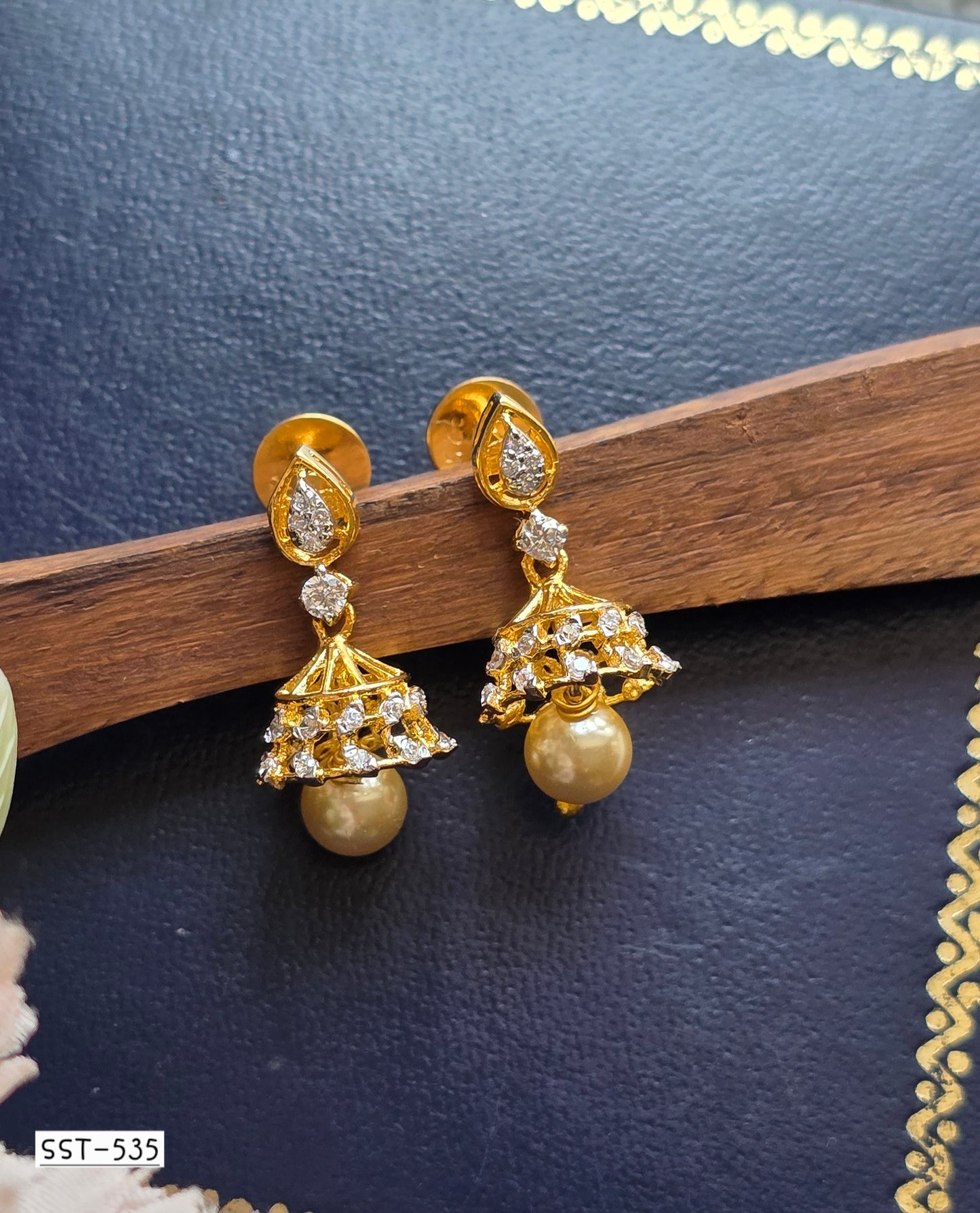SST 535 | JHUMKHA EARRINGS