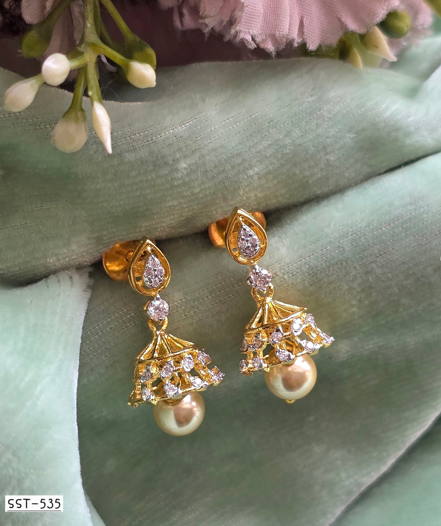 SST 535 | JHUMKHA EARRINGS