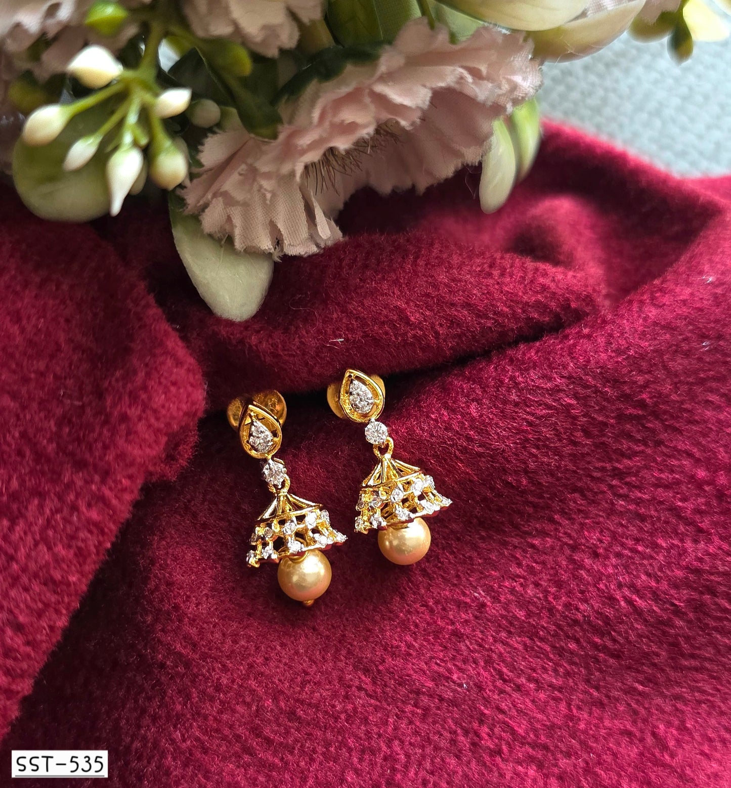 SST 535 | JHUMKHA EARRINGS