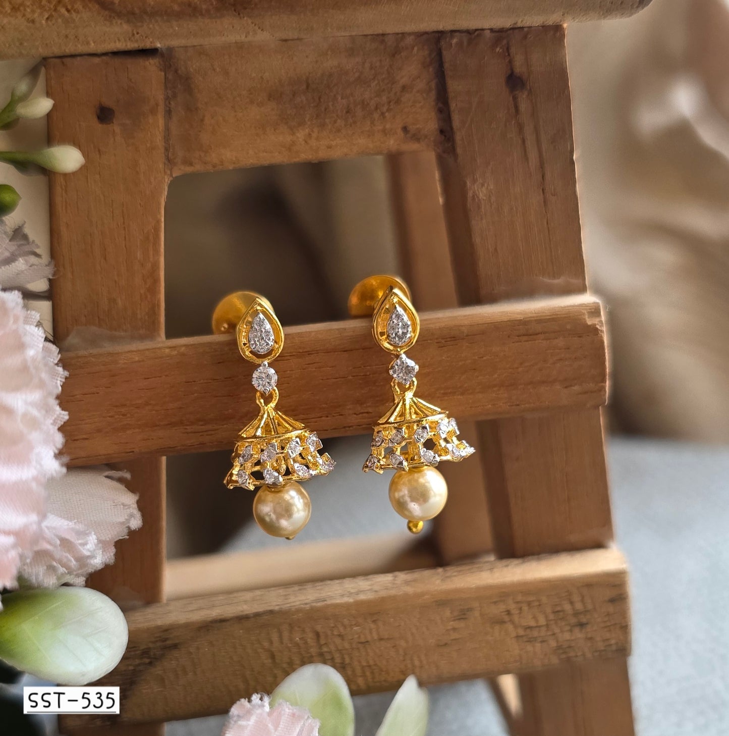 SST 535 | JHUMKHA EARRINGS