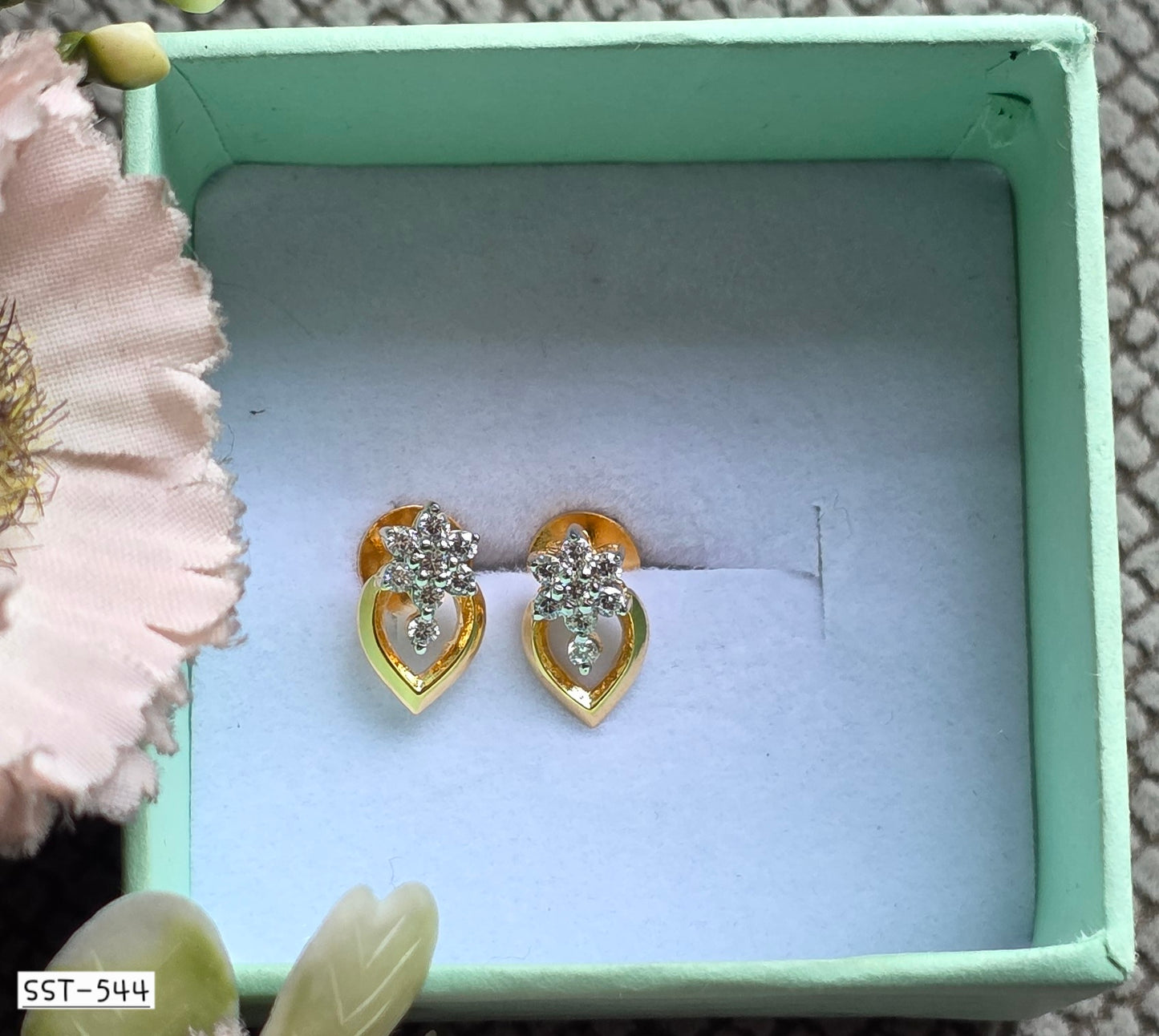 SST 544 | HEARTSHINE GEM EARRINGS