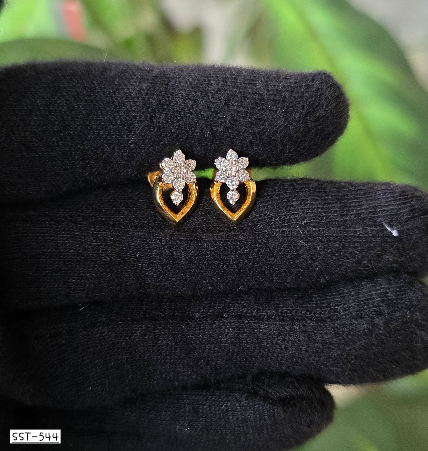 SST 544 | HEARTSHINE GEM EARRINGS
