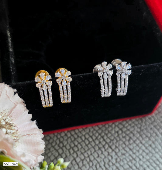 SST 569 | ELEGANT BLOOM CASCADE STUDS