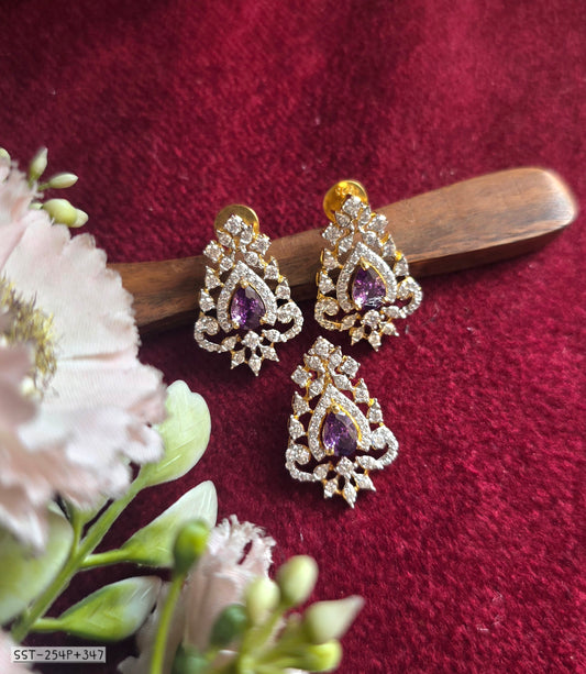 SST 254P+347 AMT | PENDANT EARRINGS SET