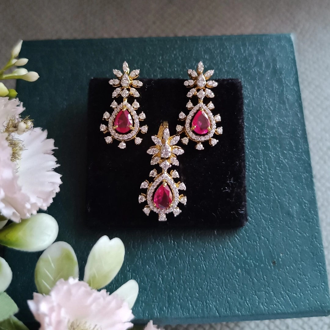 SST 162+377 | COMBO PENDANT EARRINGS SET