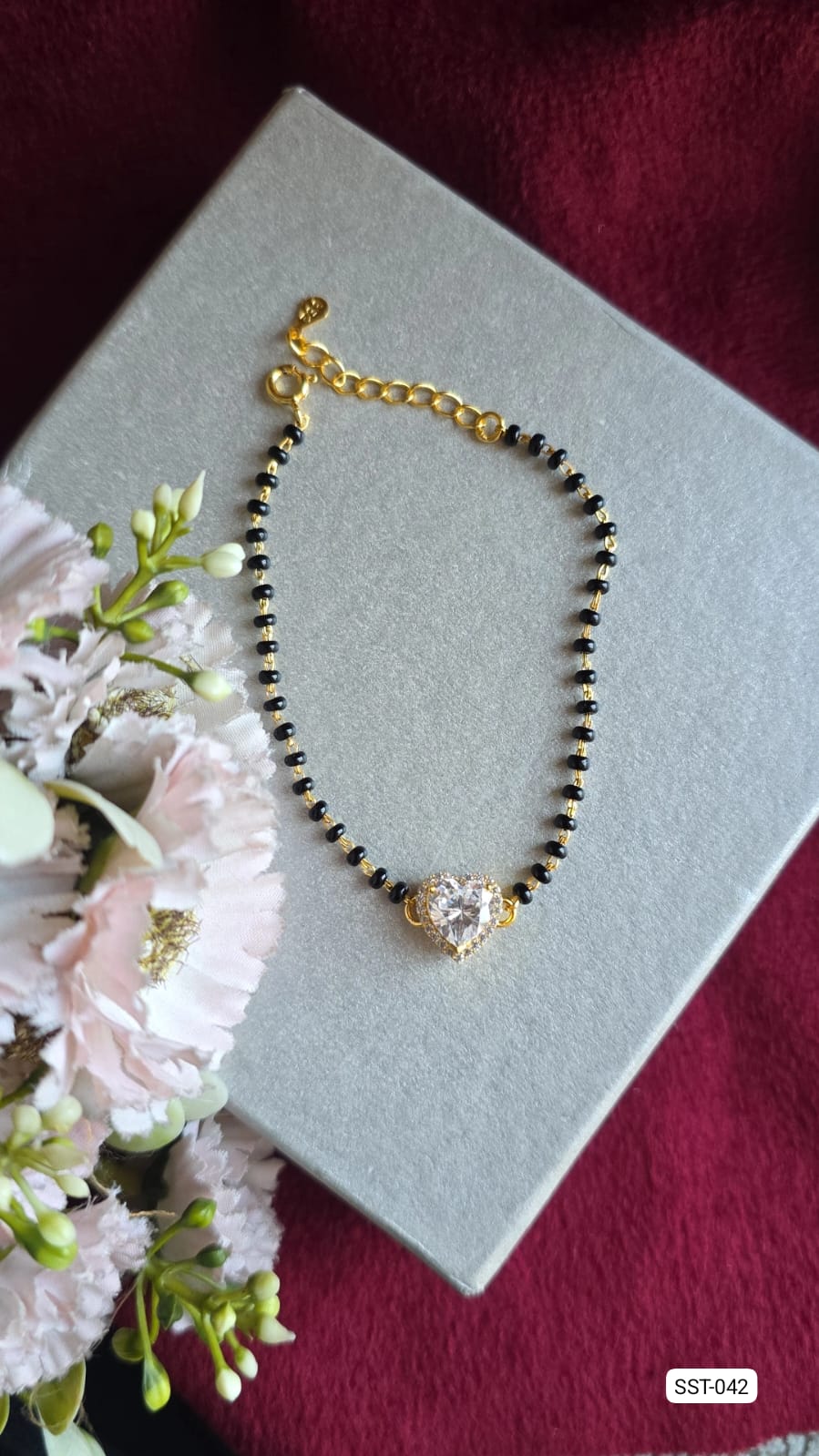 SST 042 | HEART SHIMMER MANGALSUTRA BRACELET