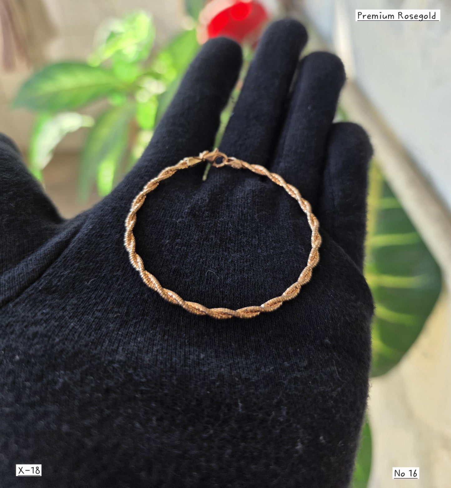 X 018 | PREMIUM ROSEGOLD BRACELET