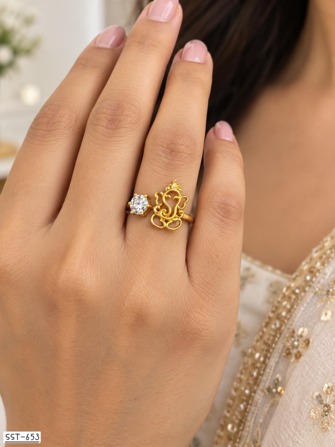 SST 653 | GANESHJI DIVINE BLESSINGS RING