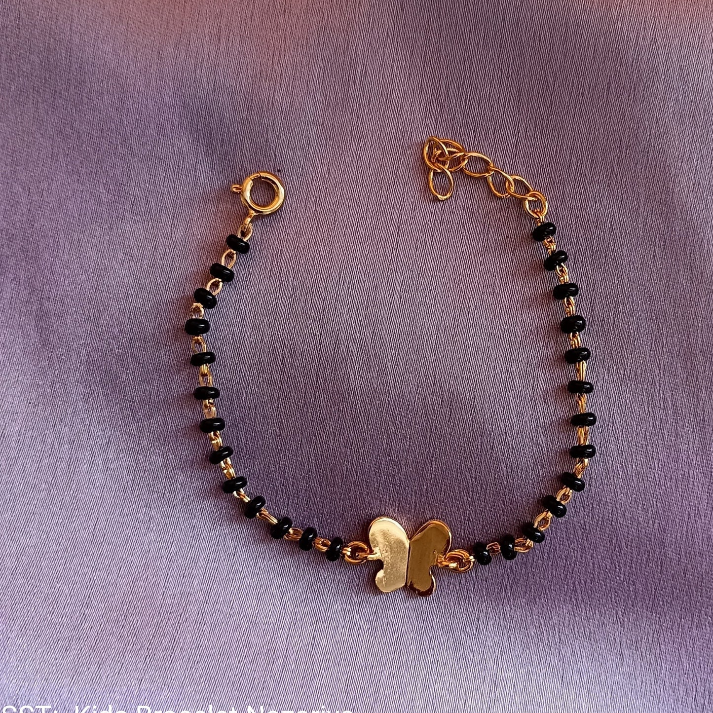 BUTTERFLY SILVER BABY NAZARIYA BRACELET