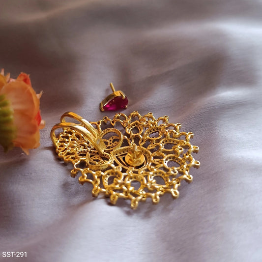 SST 291 | RAVISHING EMERALD AND RUBY LUXURIUS LOCKETS