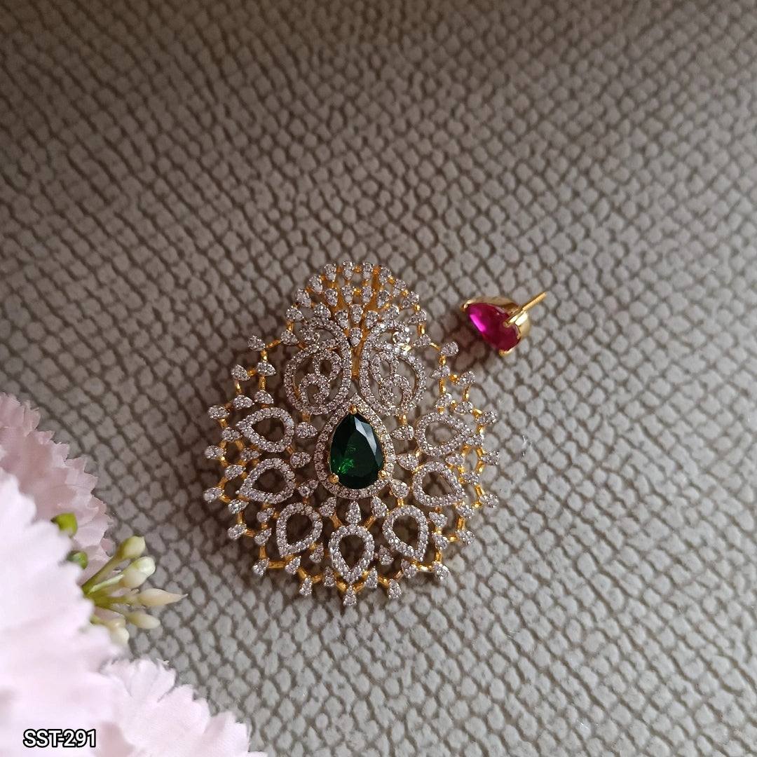 SST 291 | RAVISHING EMERALD AND RUBY LUXURIUS LOCKETS