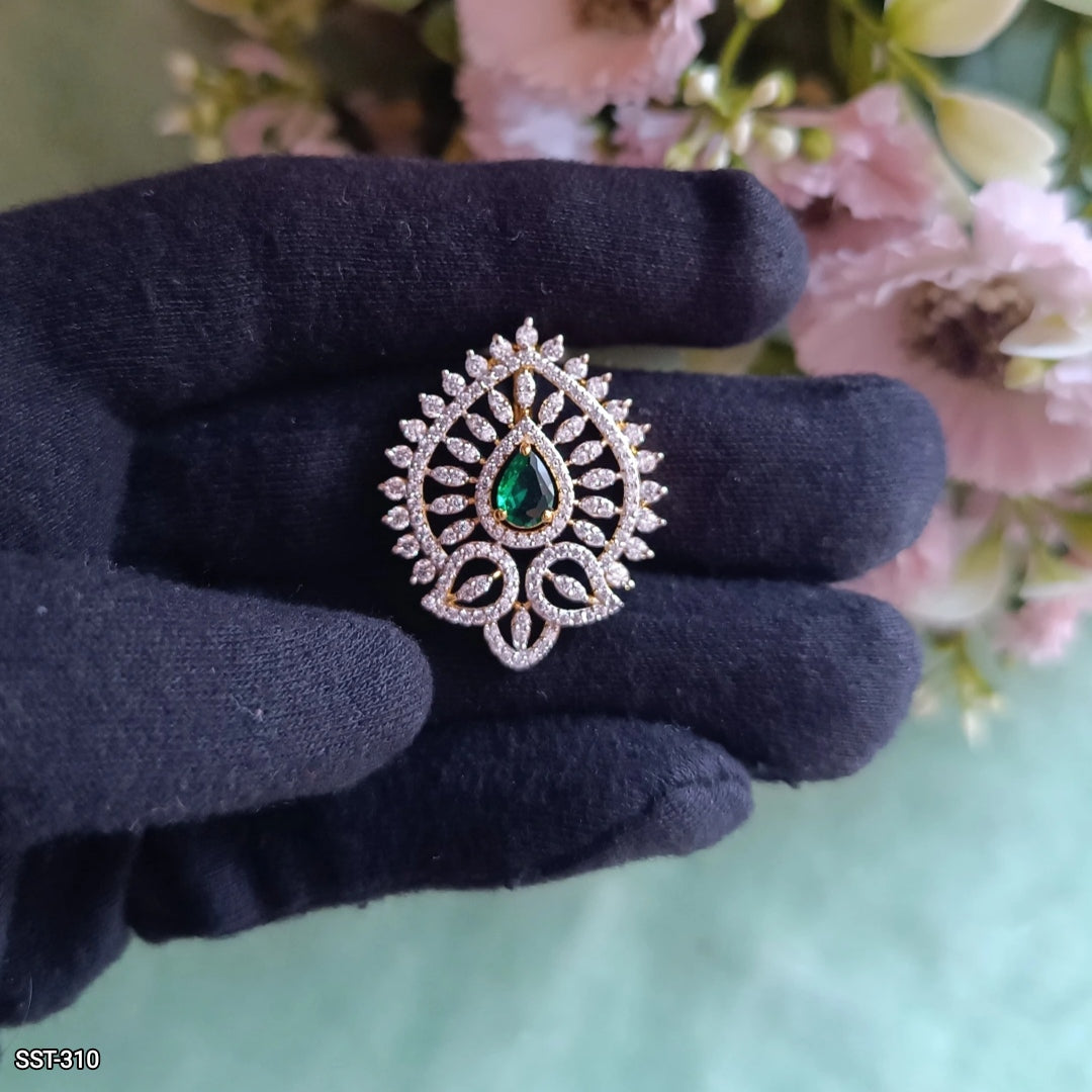 SST 310 | : INTRICATE TEARDROP PENDANT