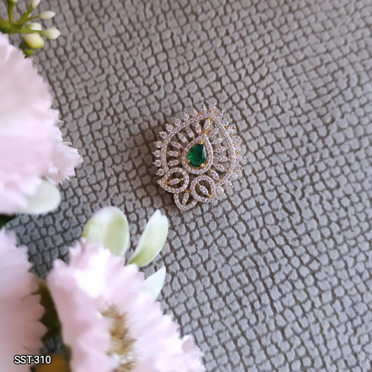 SST 310 | INTRICATE TEARDROP PENDANT