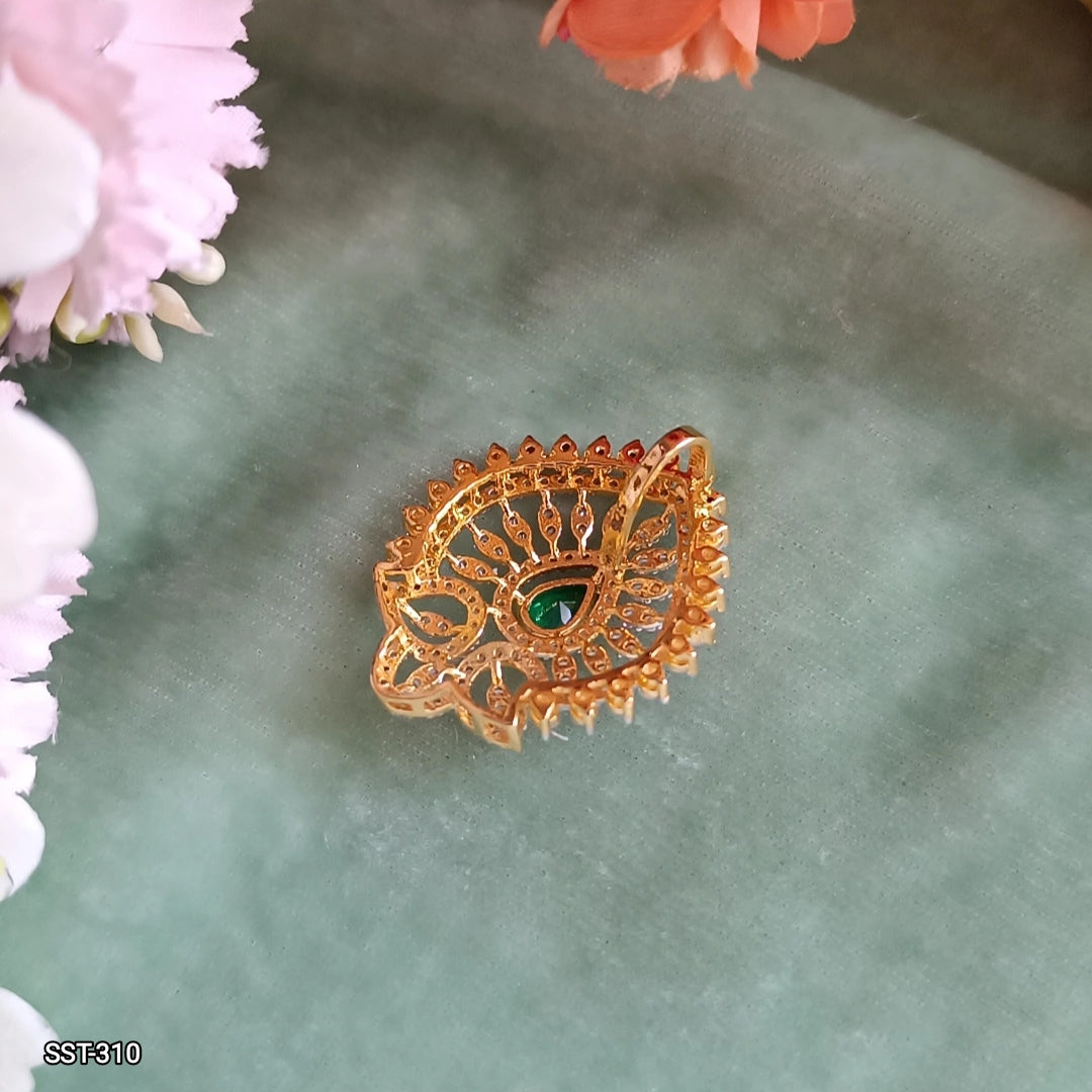 SST 310 | : INTRICATE TEARDROP PENDANT