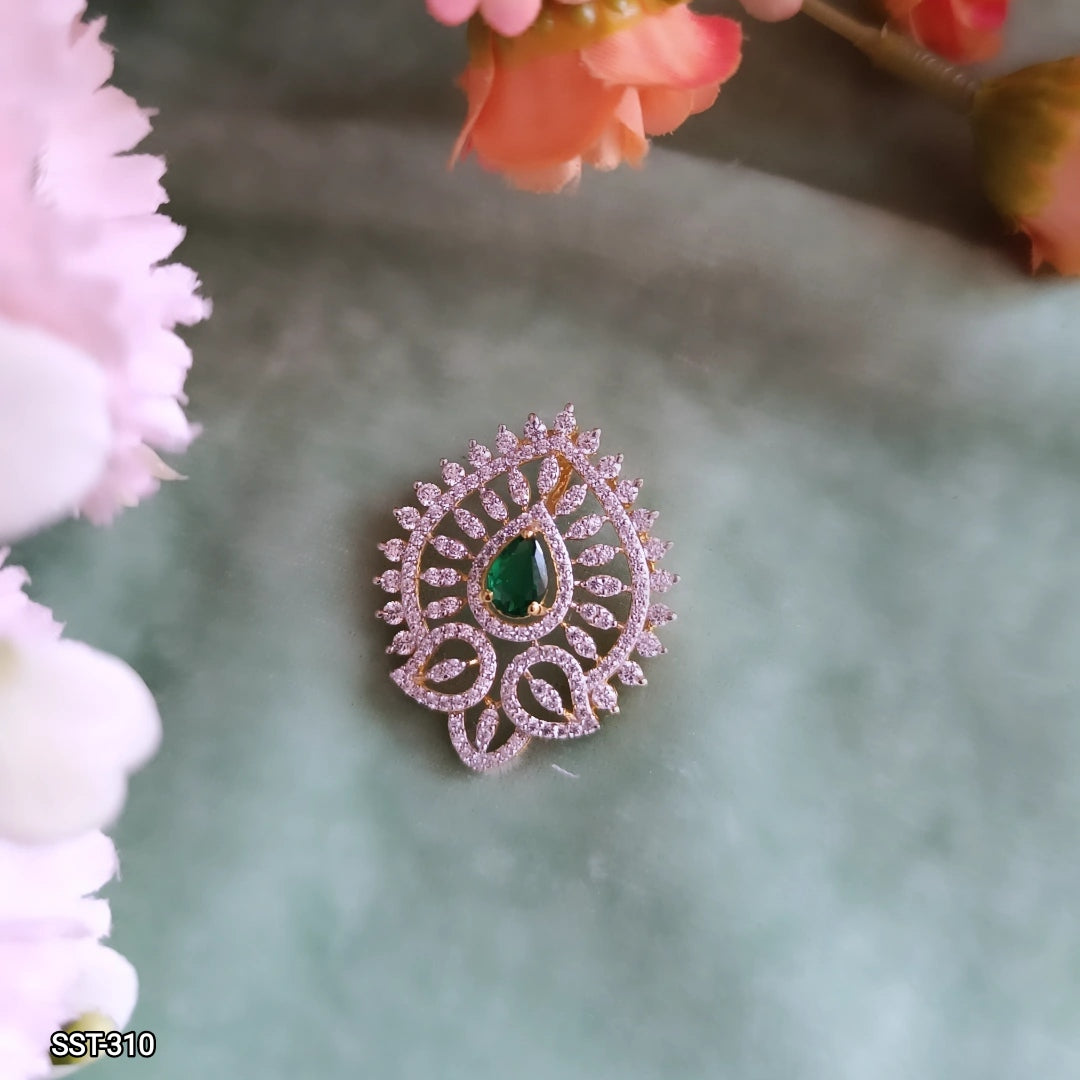 SST 310 | : INTRICATE TEARDROP PENDANT