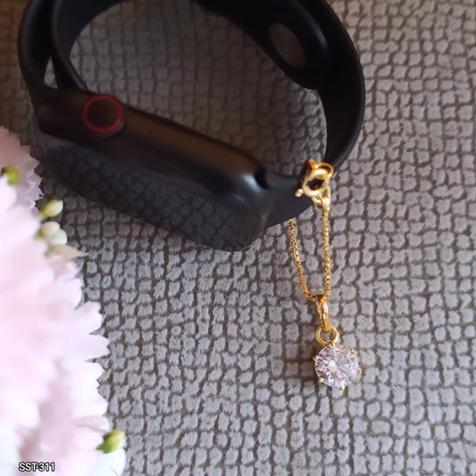 SST 311 | SINGLE STONE WATCH CHARM