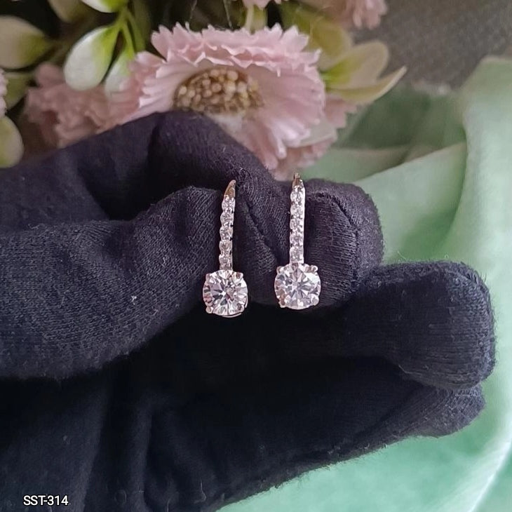 SST 314 | ELEGANT CRYSTAL DROP EARRINGS