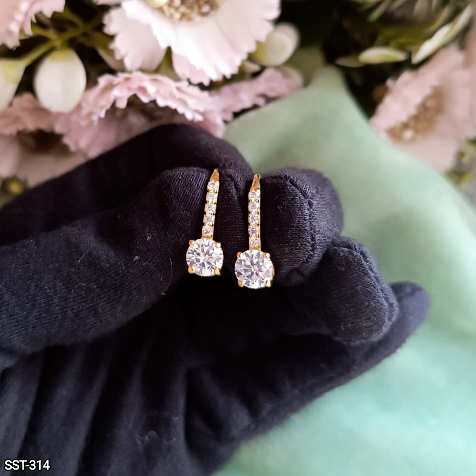 SST 314 | ELEGANT CRYSTAL DROP EARRINGS
