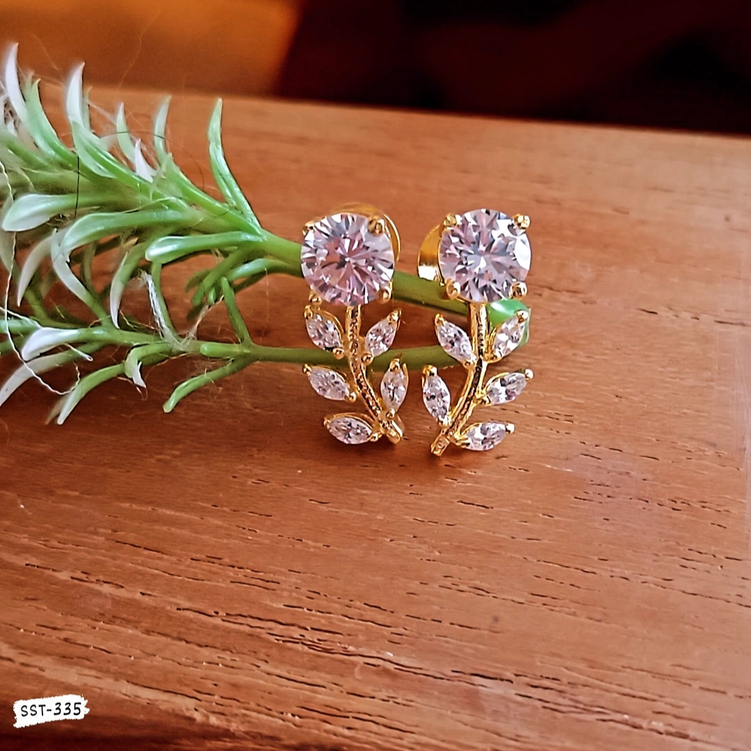 SST 335 | LEAF DESIGN EARRINGS