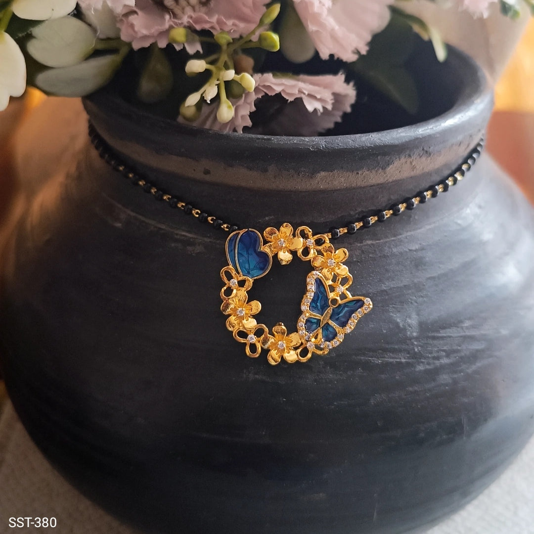 SST 380 | CHARMING BUTTERFLY PENDANT MANGALSUTRA