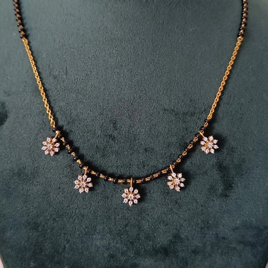 SST 410NC | FANCY FLOWER MANGALSUTRA