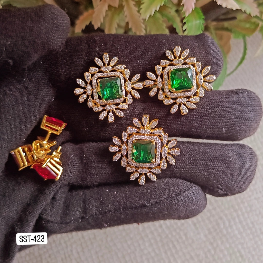 SST 423 | ELEGANT PENDENT AND EARRINGS SET