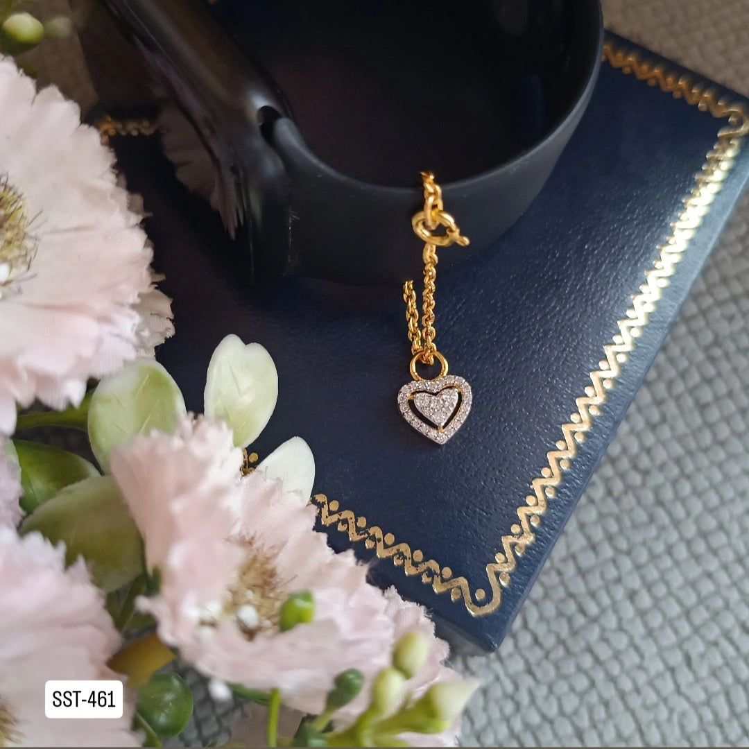 SST 461 | HEART DESIGN WATCH CHARM