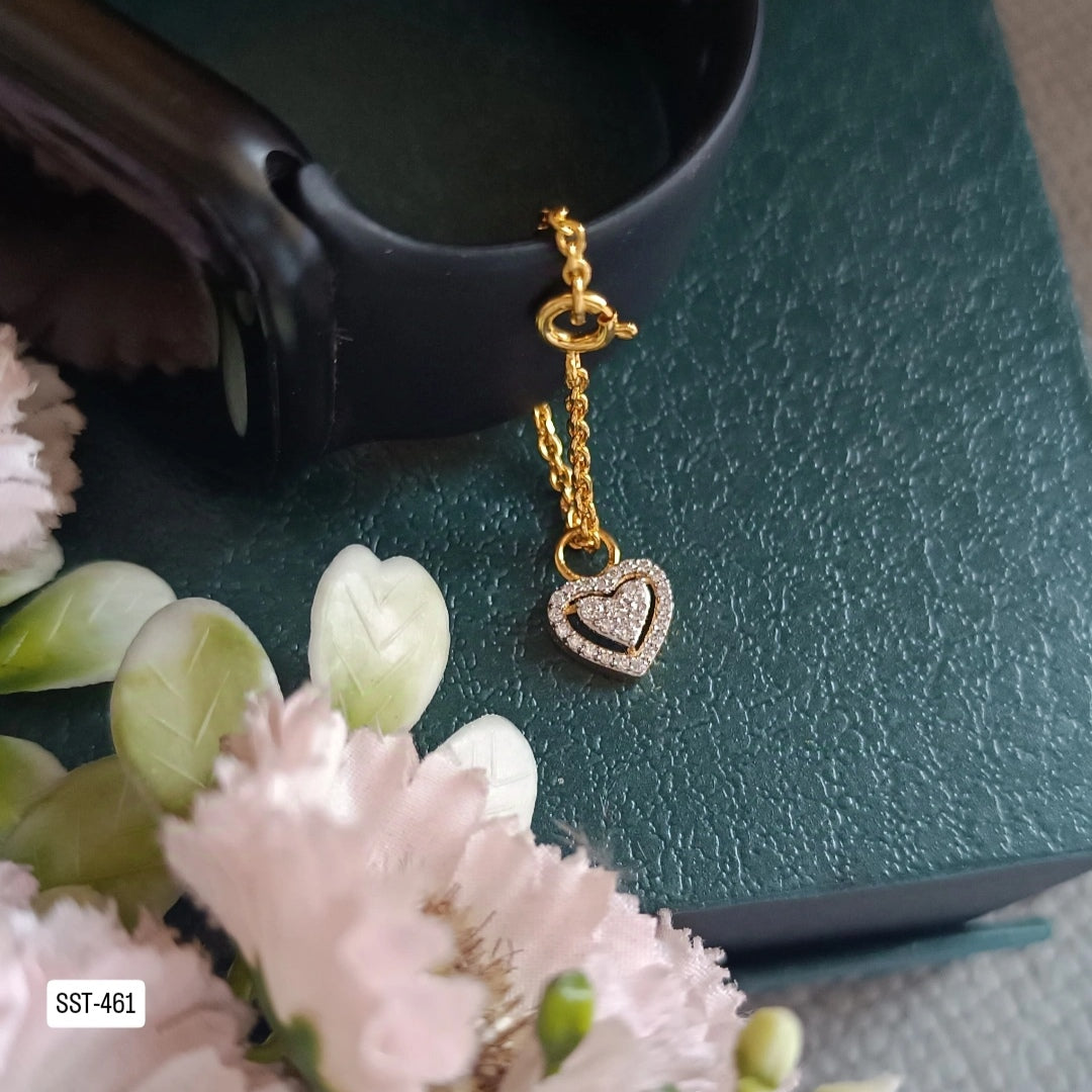 SST 461 | HEART DESIGN WATCH CHARM