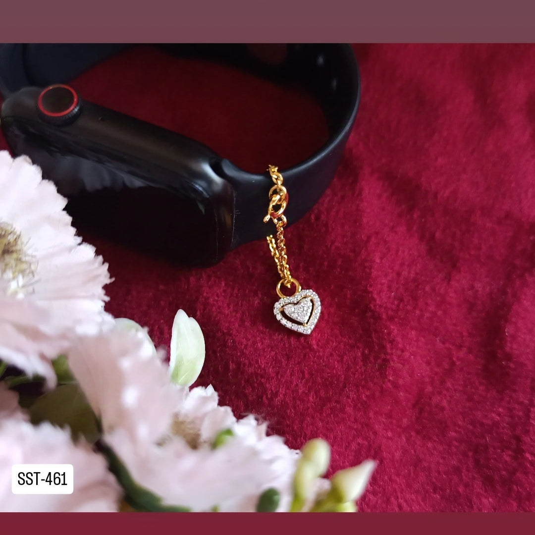 SST 461 | HEART DESIGN WATCH CHARM