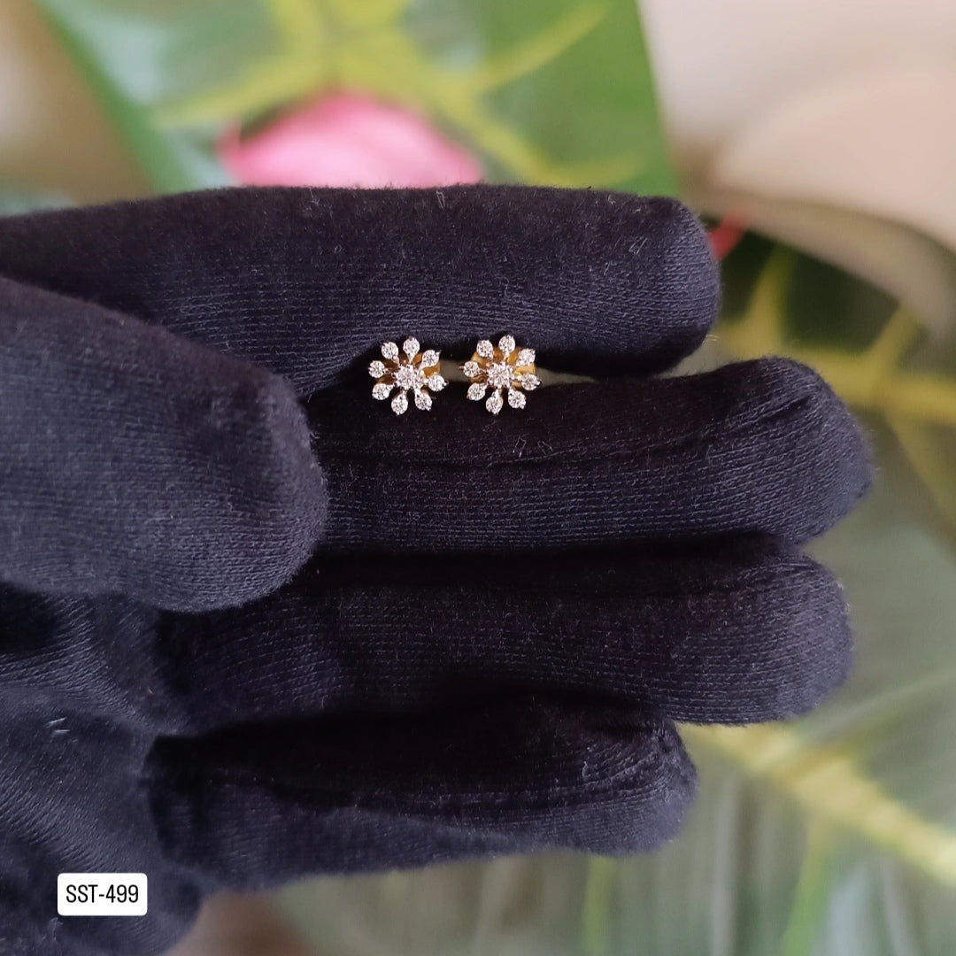 SST 499 | FLORAL STUD EARRINGS