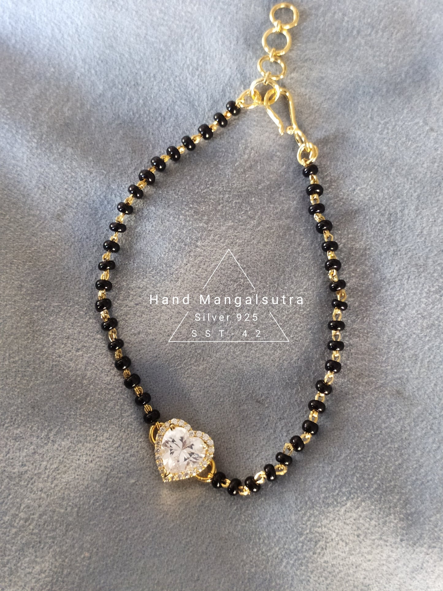 SST 042 | HEART SHIMMER MANGALSUTRA BRACELET