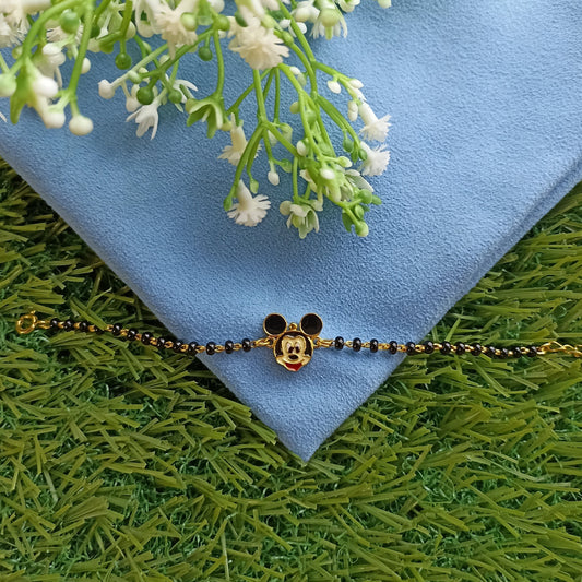 MICKEY SILVER BABY NAZARIYA BRACELET