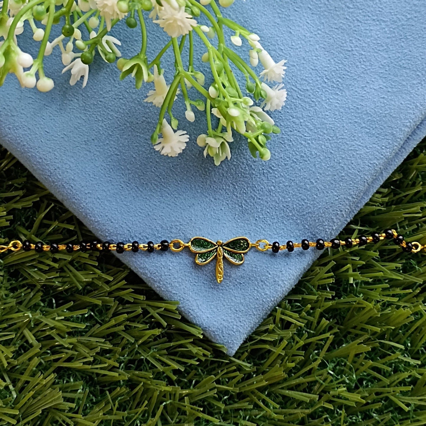 BUTTERFLIES SILVER BABY NAZARIYA BRACELET