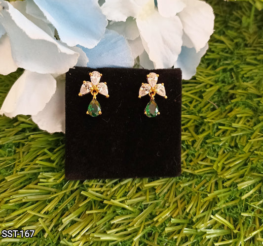 SST 167 | STUNNING RUBY TEARDROP EARRINGS