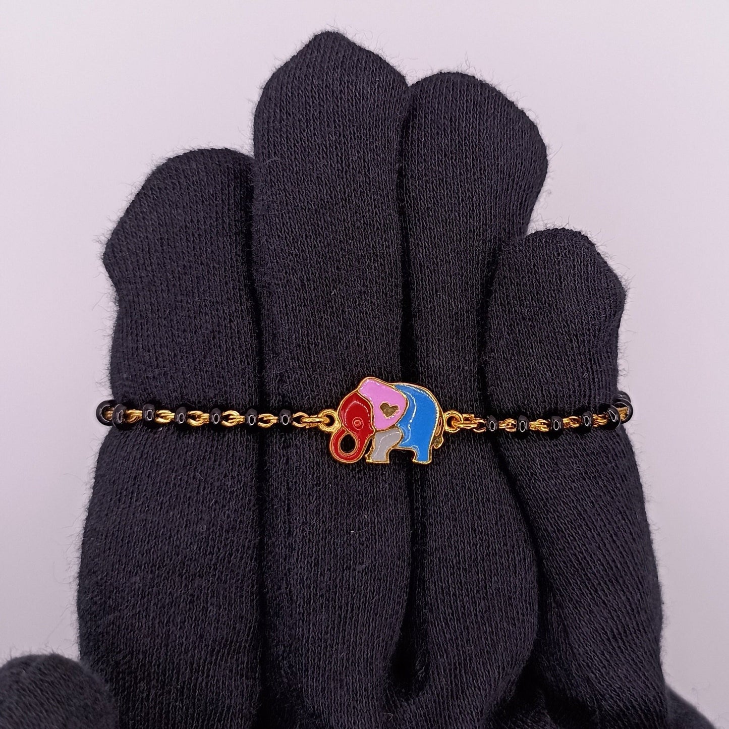 ELEPHANT SILVER BABY NAZARIYA BRACELET