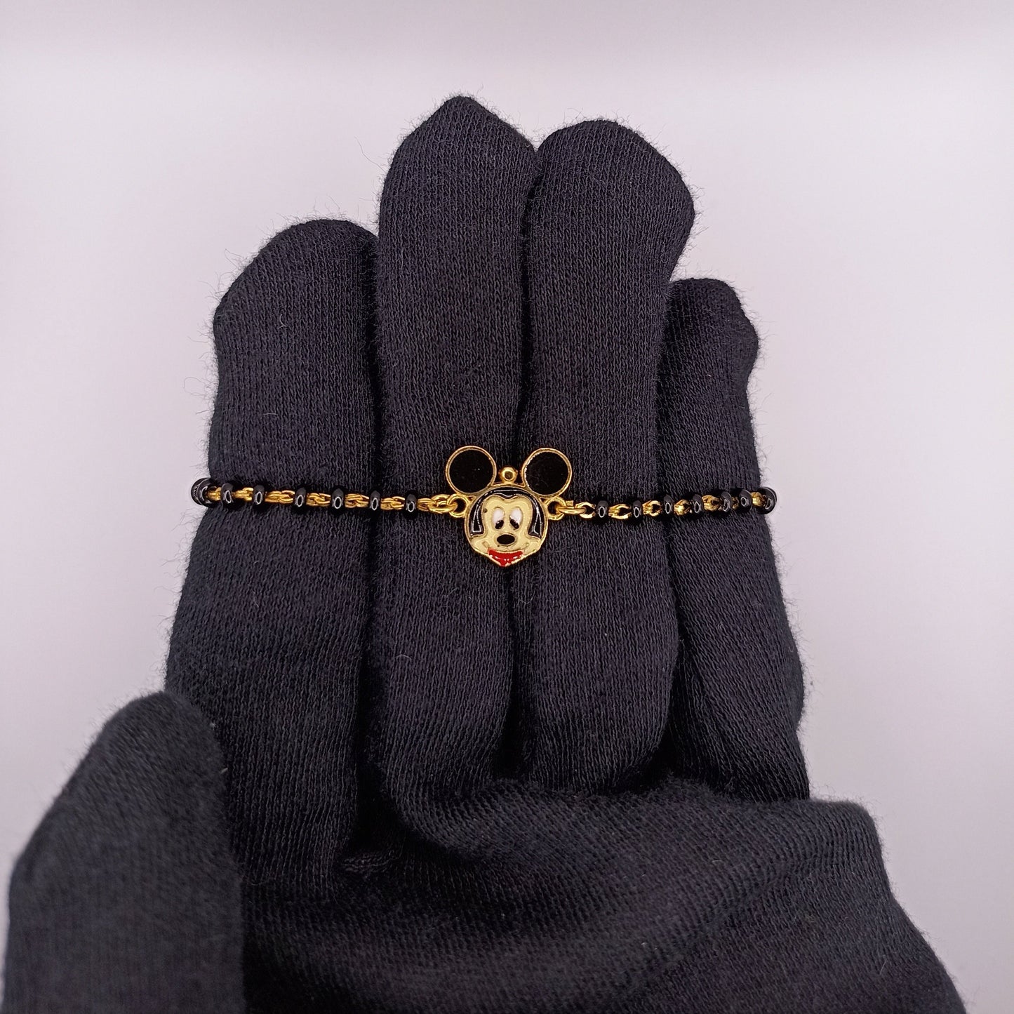 MICKEY SILVER BABY NAZARIYA BRACELET