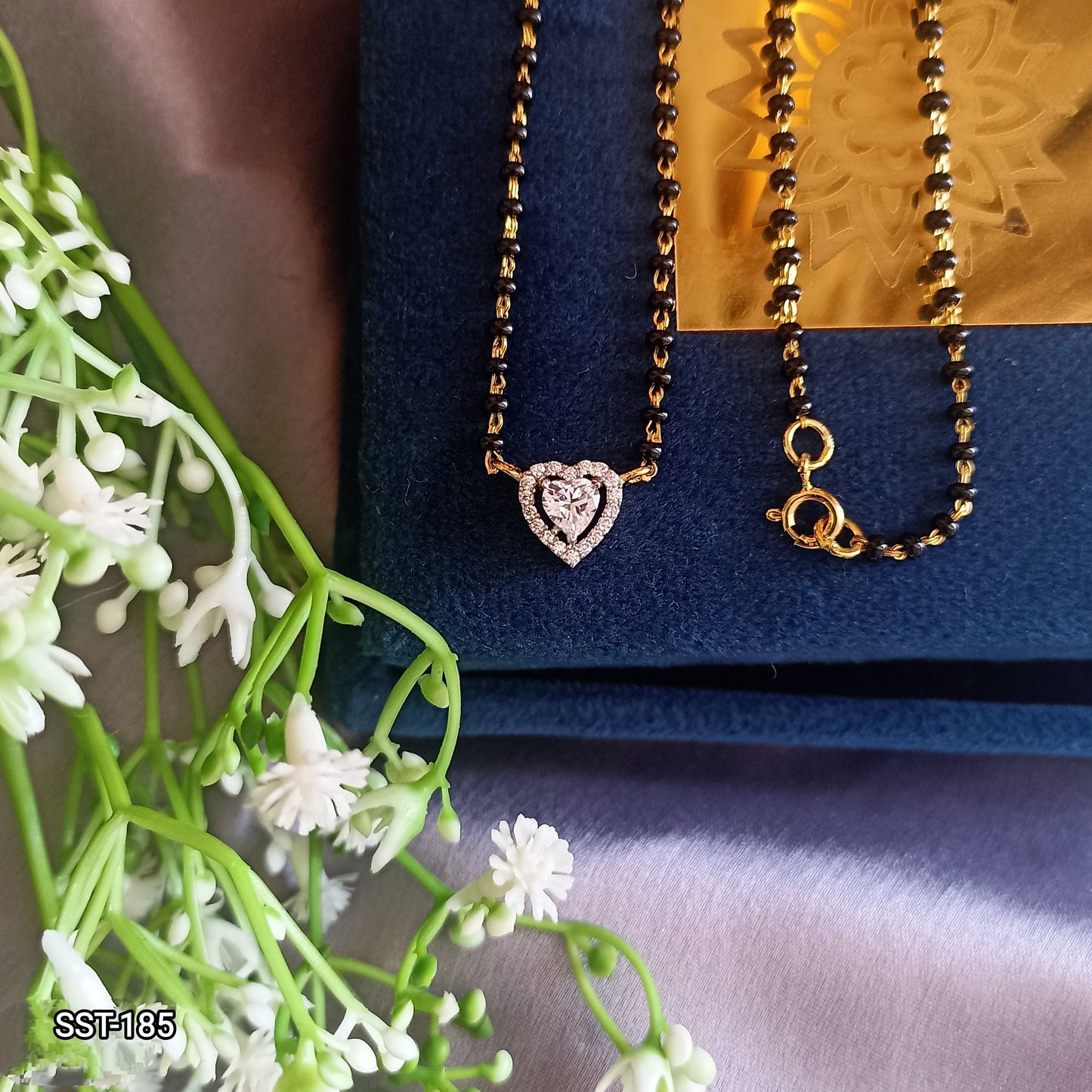 SST 185 | HEART DIAMOND MANGALSUTRA