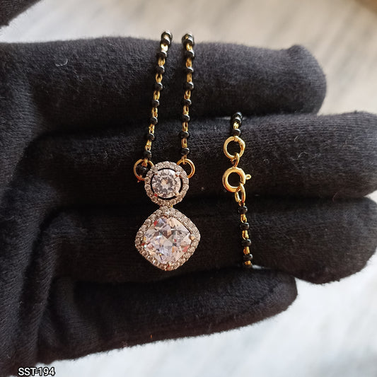SST 194 | DOUBLE DIAMOND MANGALSUTRA
