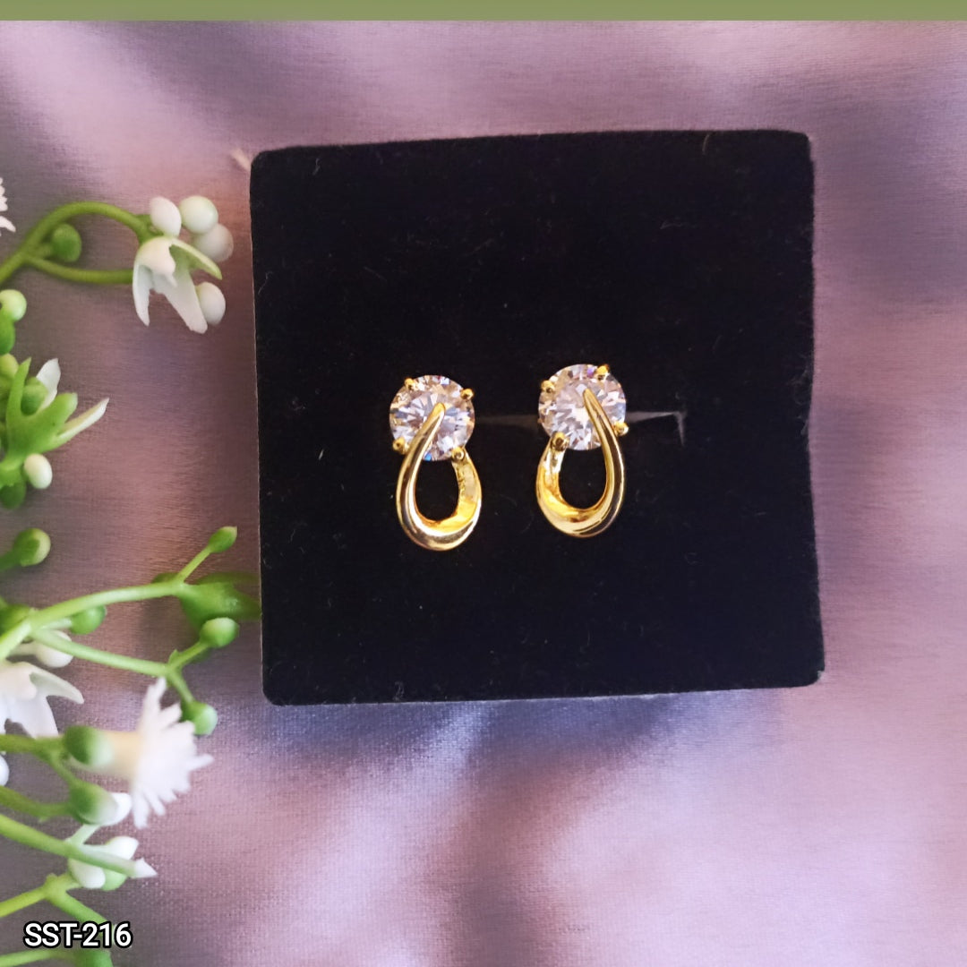 SST 216 | SINGLE DIAMOND EARRING