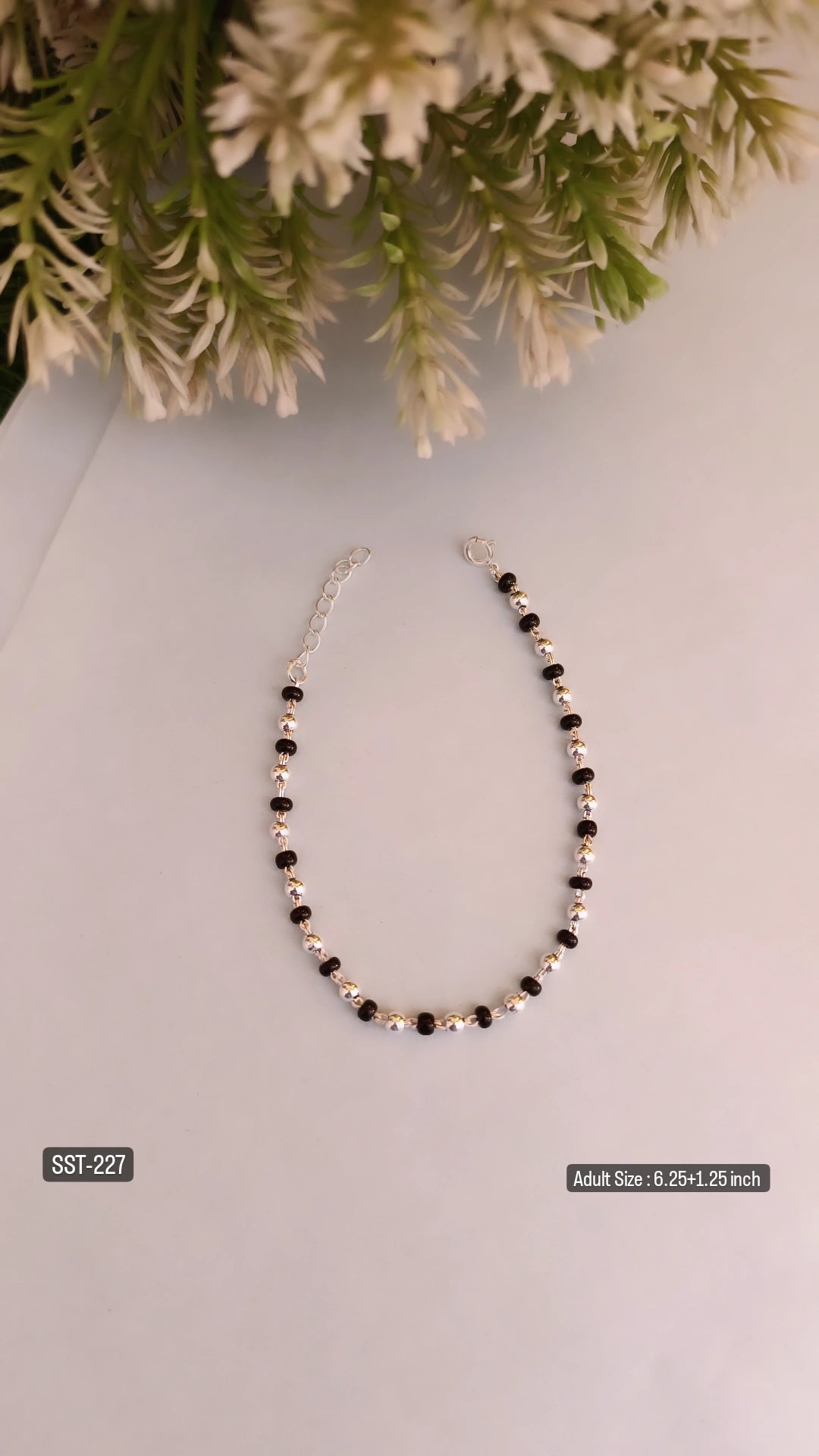 SST 227 | HAND MANGALSUTRA WITH BEADDED DESIGN