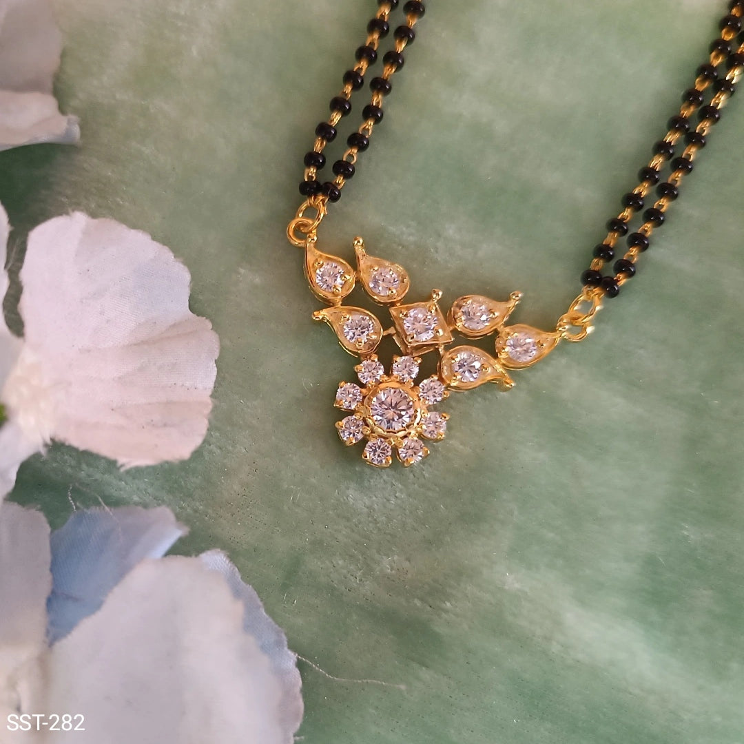 SST 282 | BEAUTIFUL CRYSTAL MANGALSUTRA