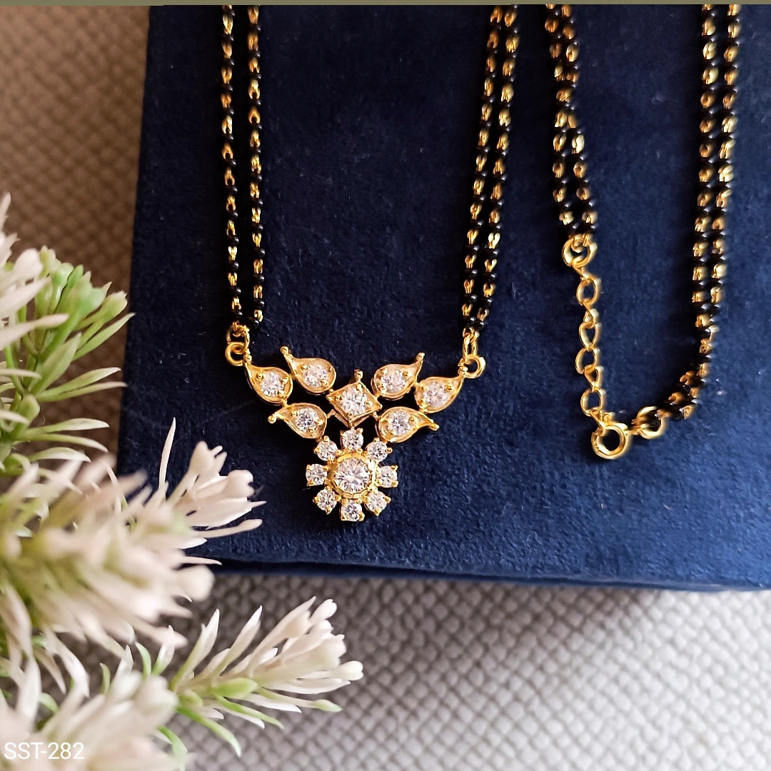SST 282 | BEAUTIFUL CRYSTAL MANGALSUTRA