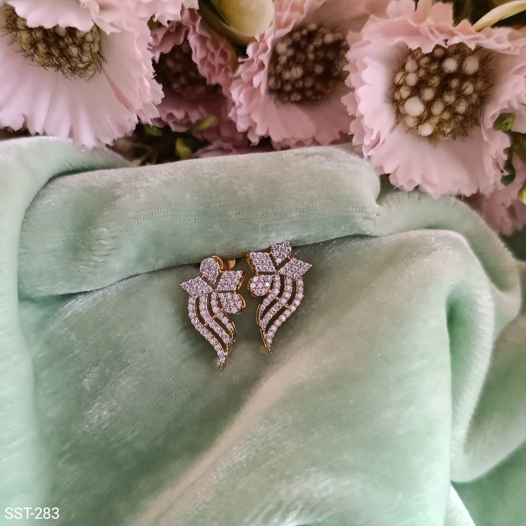 SST 283 | ELEGANT FLOWER DROP EARRINGS